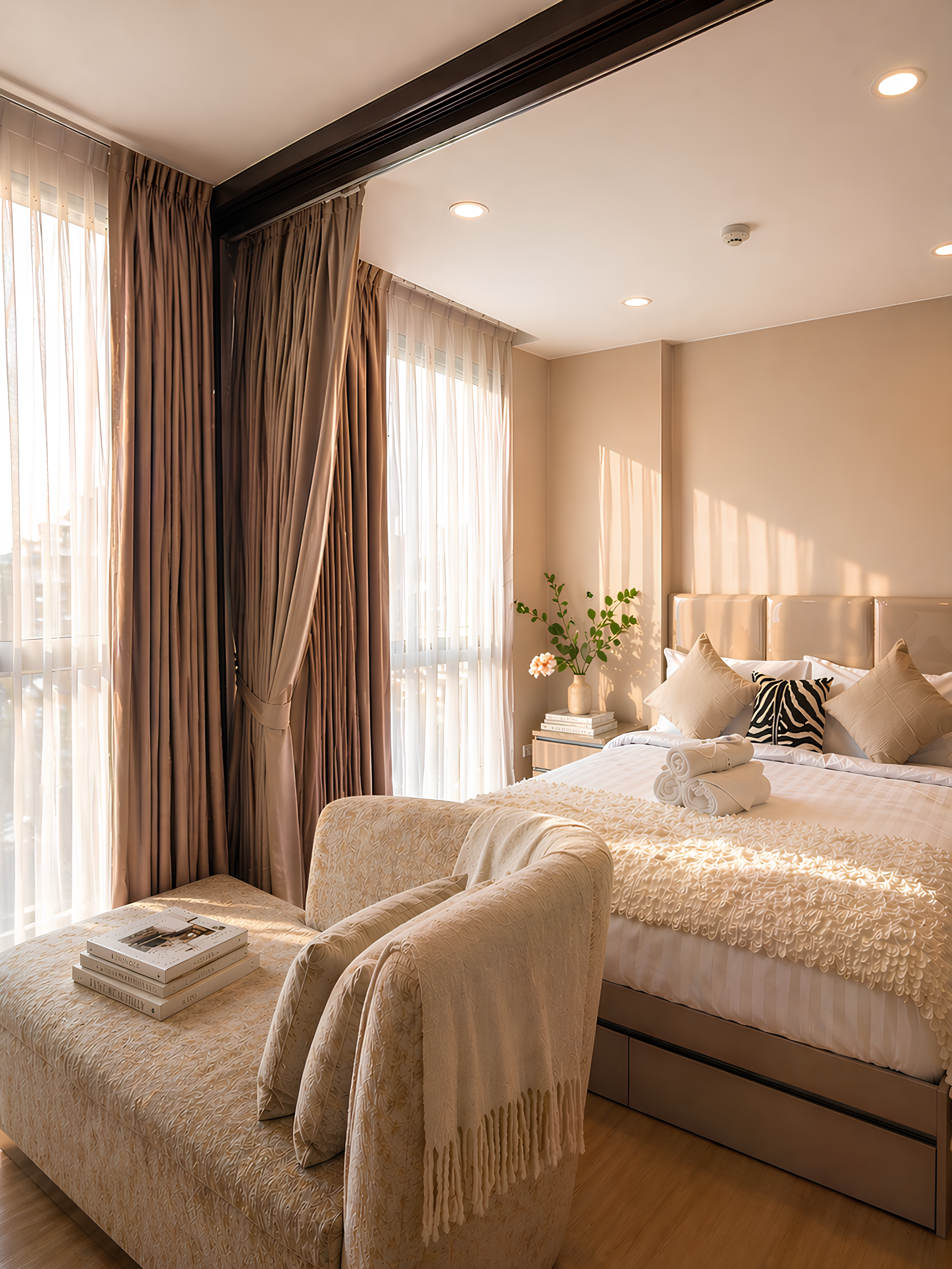 Easy MRT, BTS access w/ Rooftop pool, 500MBPS Wifi — managed short-term rental in Bangkok