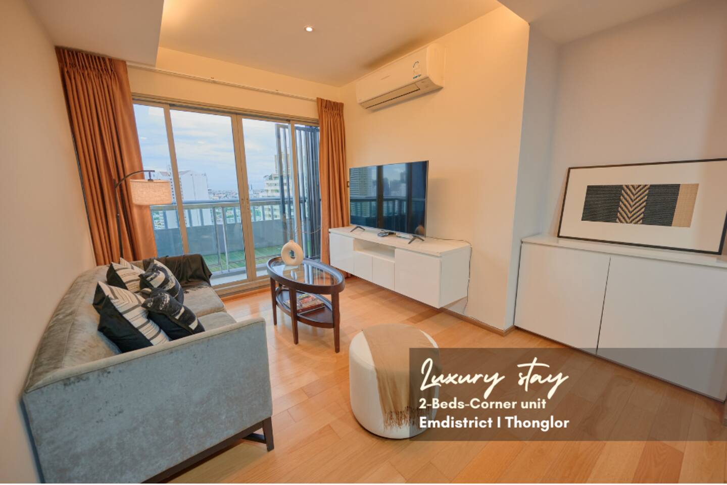 KingBed-5min»Metro-HighFloor-Kitchen-Gym-500Mbps - Apartment — managed short-term rental in Bangkok